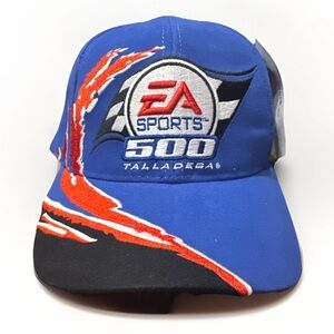 Vintage Deadstock 2002 EA Sports 500 Nascar Talledega 500 Hat NWT Y2K